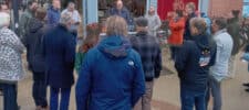 Gemeente Katwijk bezoekt winkelcentra Rijnsburg