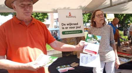 Uitdelen flyers