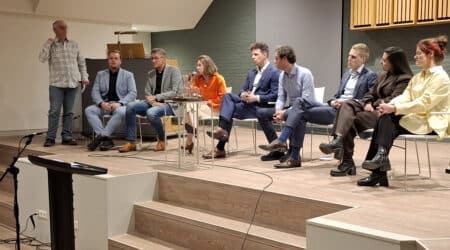 Afbeelding van post ‘Verkiezingsavond in de Voorhof.’