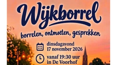 Afbeelding van post ‘Wijkborrel 17 november’